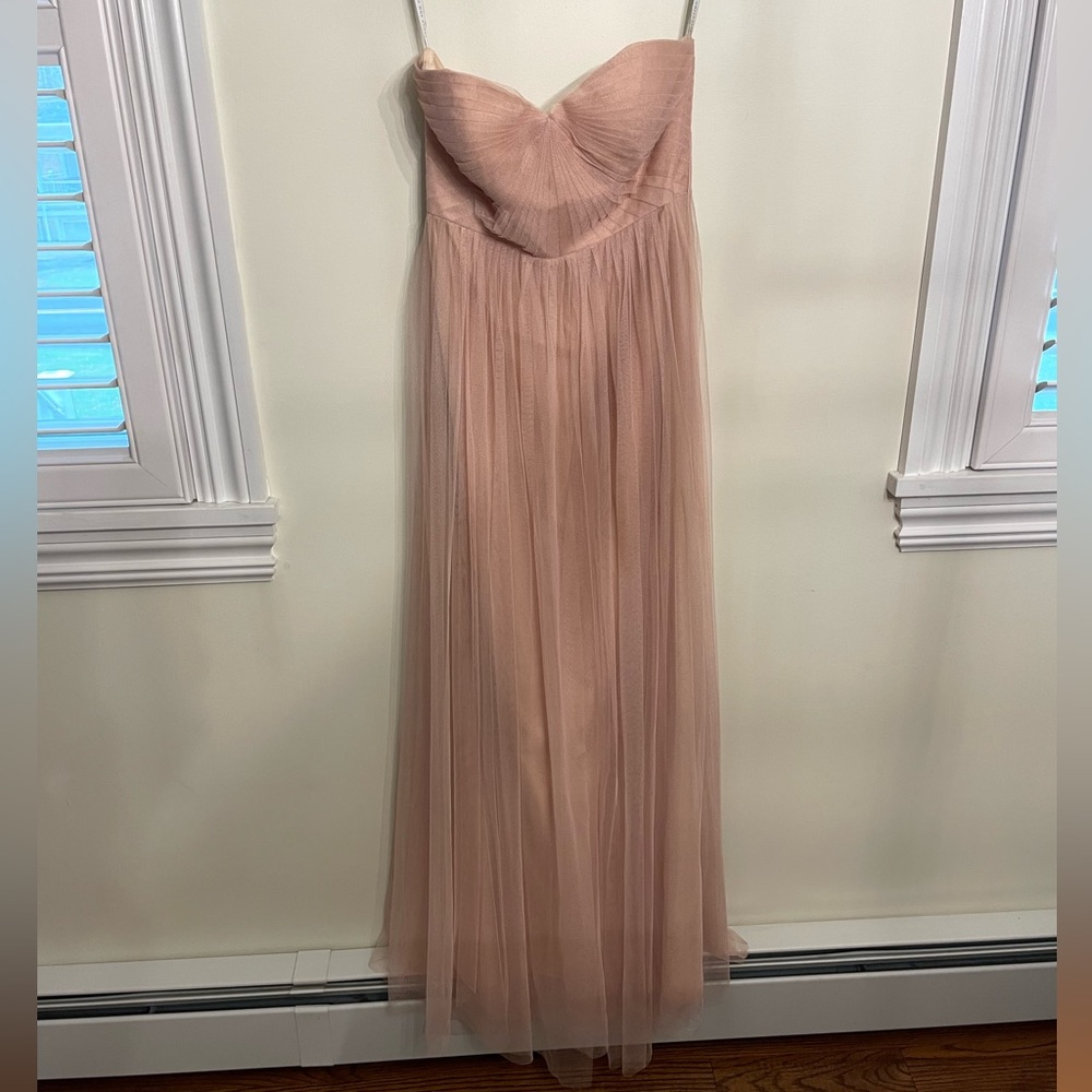Jenny Yoo Blush Tulle Dress